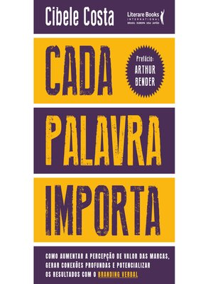 cover image of Cada palavra importa